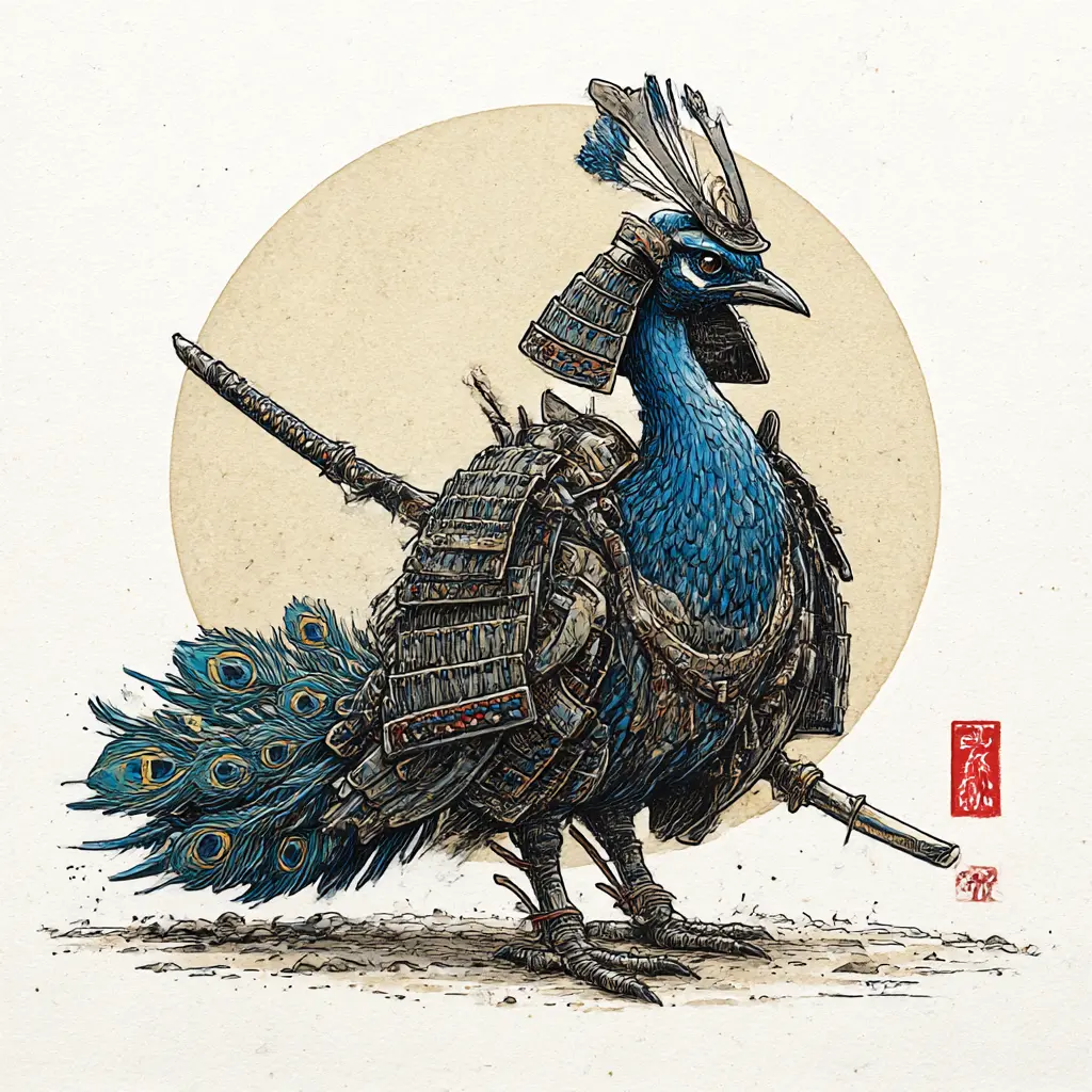 sanmurai peacock